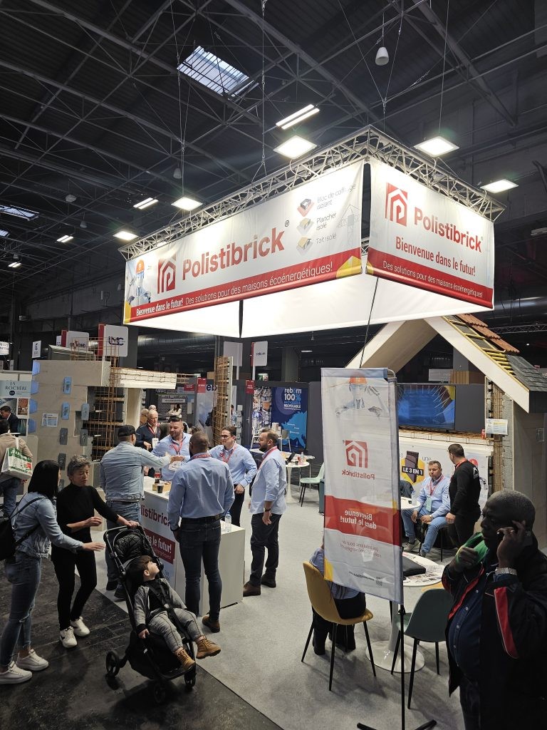 POLISTIBRICK – Innovation und Nachhaltigkeit in PARIS – BATIMAT 2025
