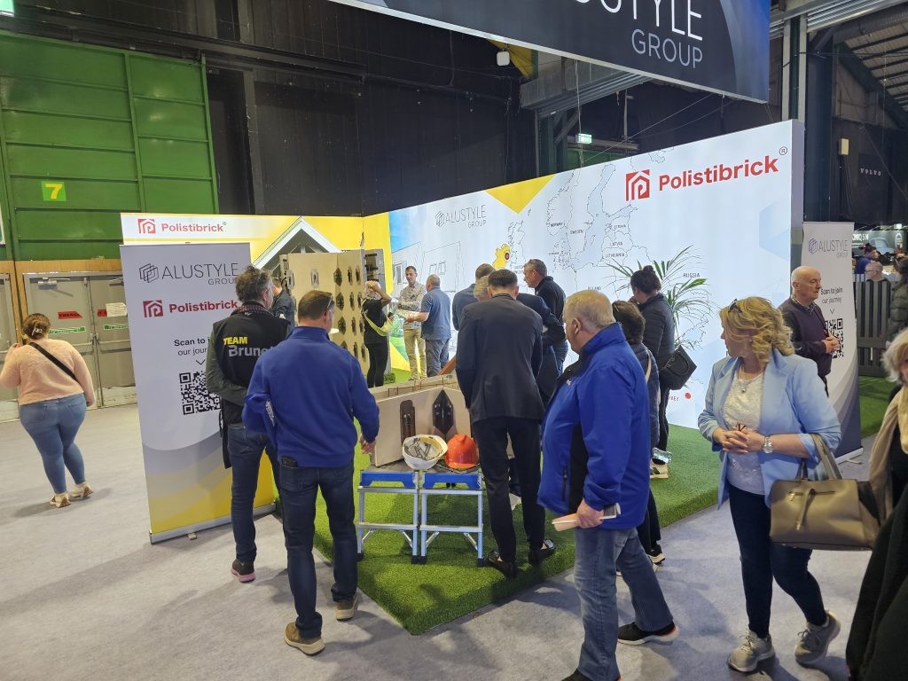 POLISTIBRICK – Innovation und Effizienz auf der Ideal Home Show, IRLAND – Ausgabe 2025